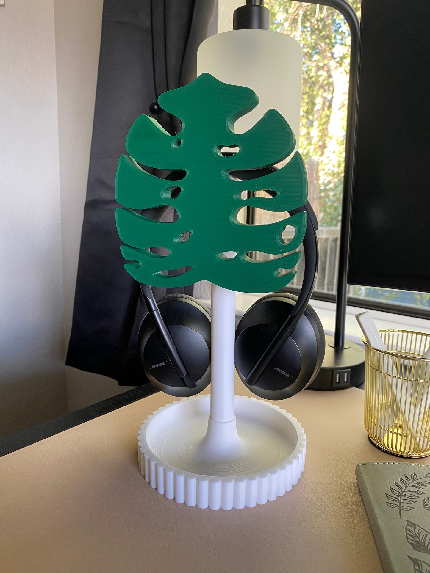 Universal Headphone Stand Base STL File for 3D Printing