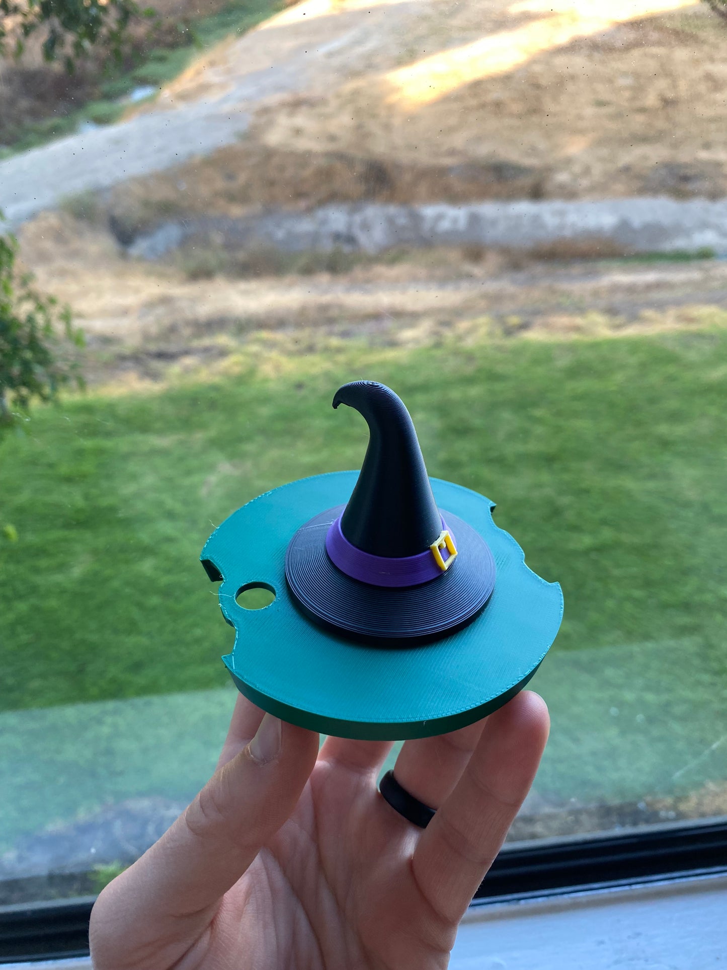 Halloween Witch Hat Stanley Cup Topper STL File For 3D Printing