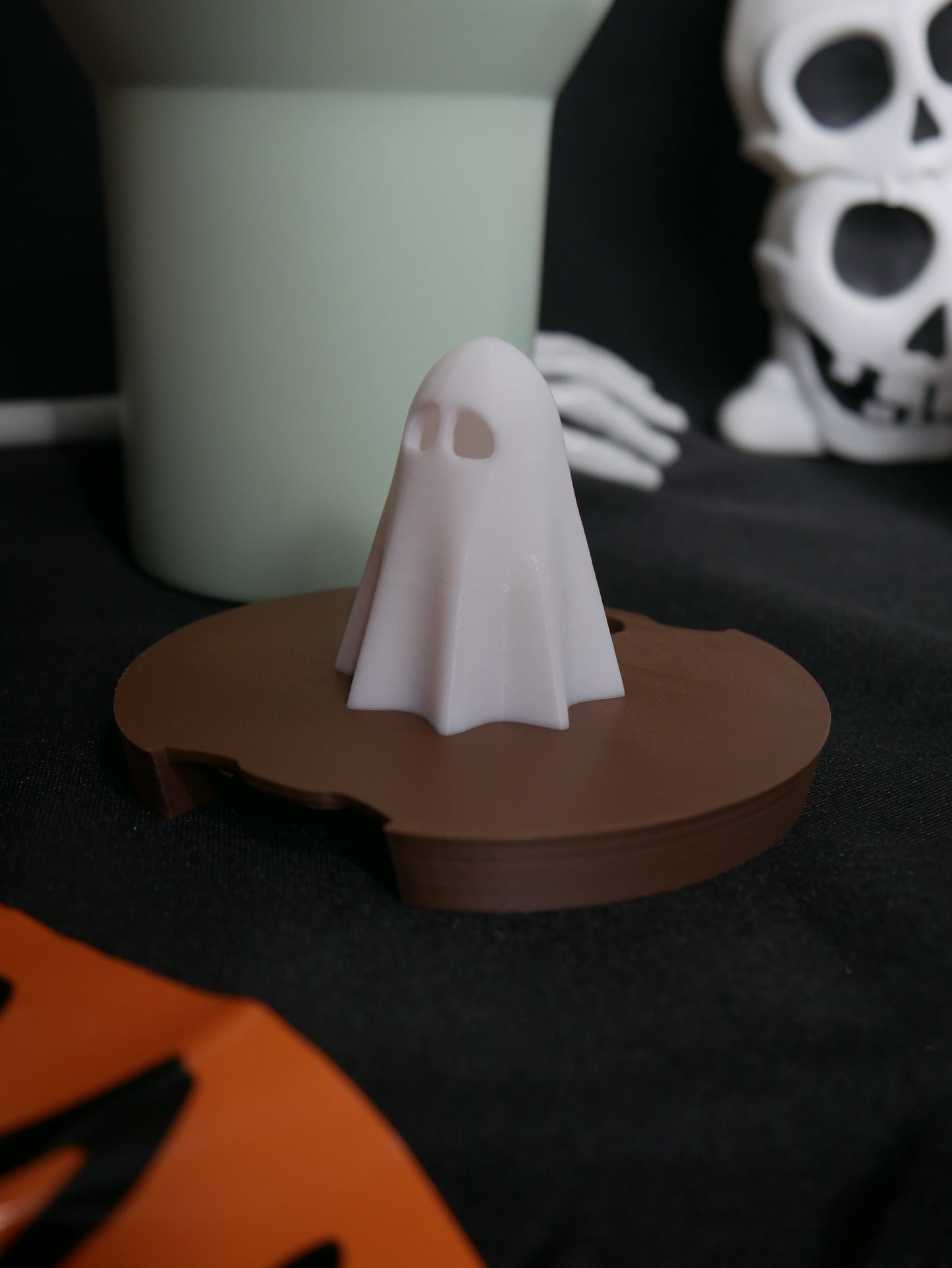 Spooky Ghost Stanley Cup Topper STL File For 3D Printing