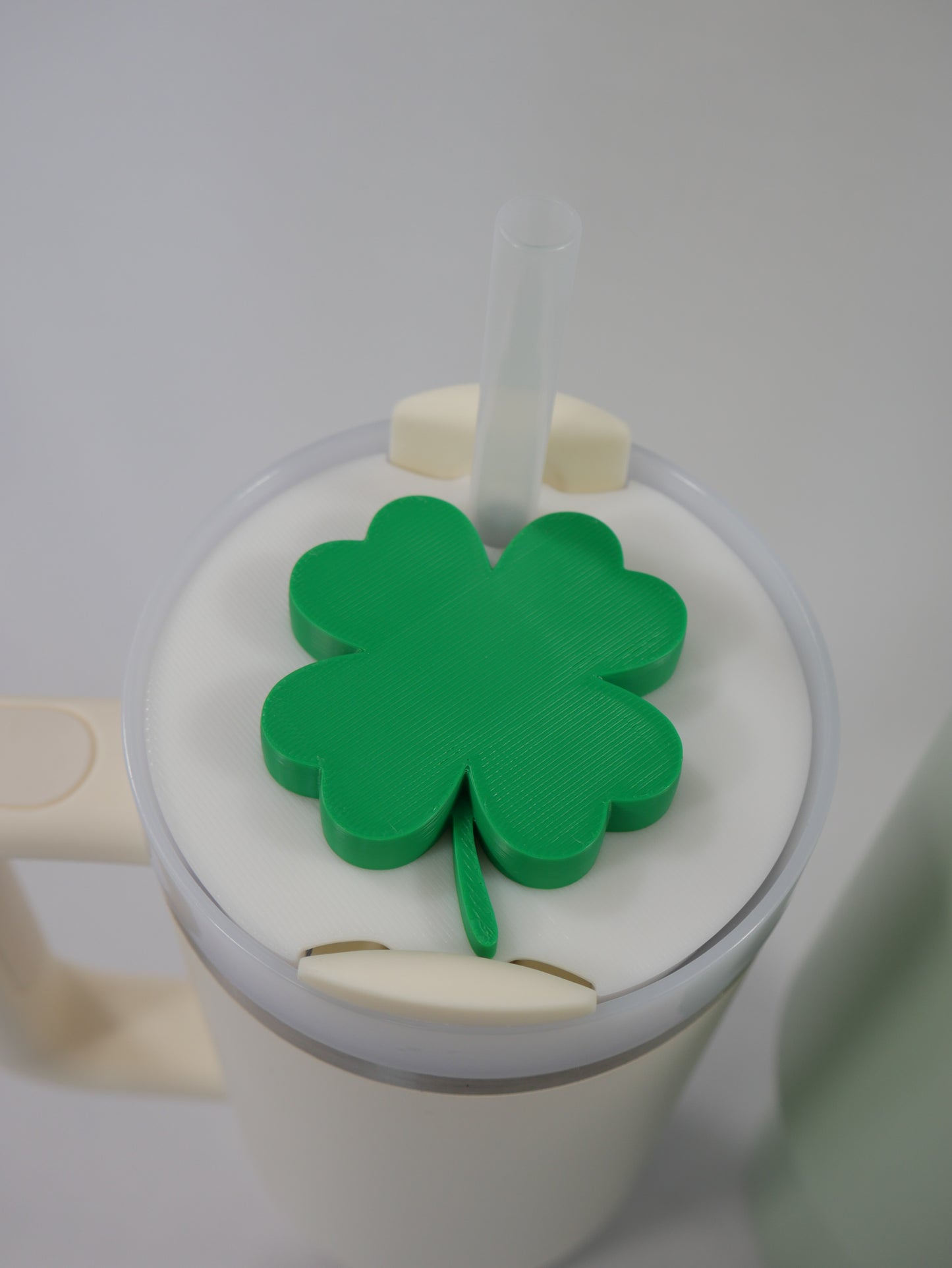 Four Leaf Clover Stanley Lid Topper