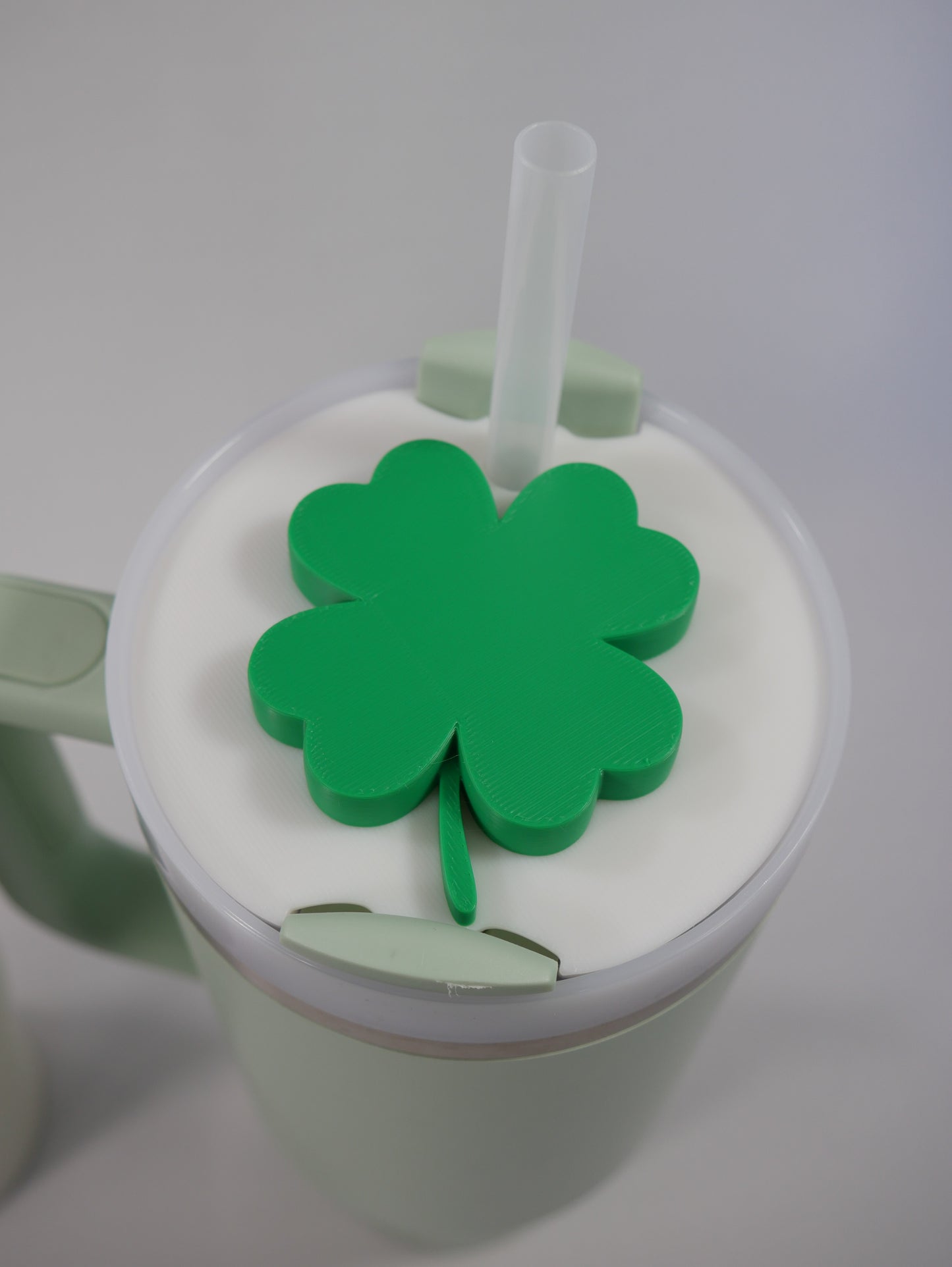 Four Leaf Clover Stanley Lid Topper