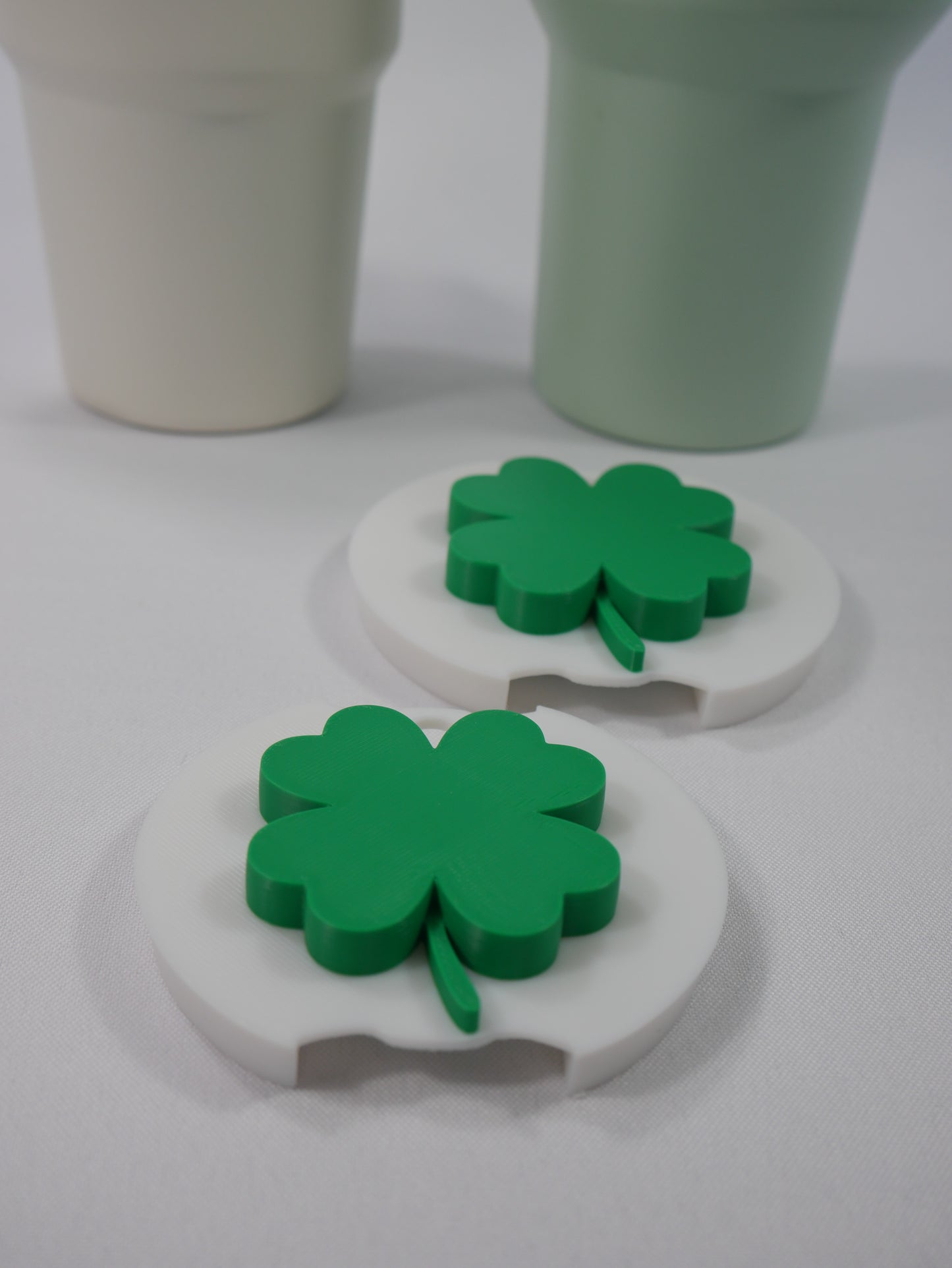 Four Leaf Clover Stanley Lid Topper