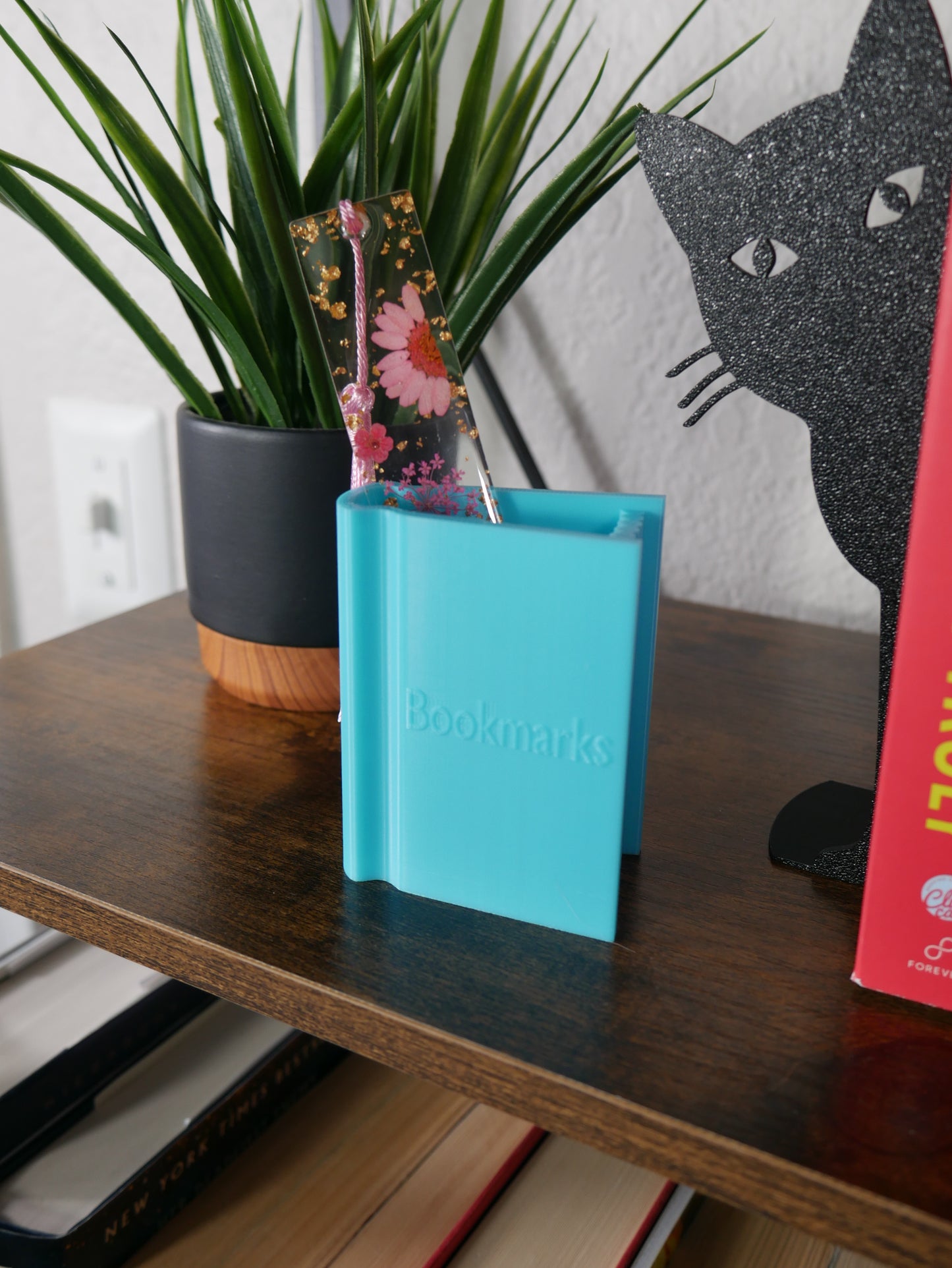 Book Shaped Bookmark Holder STL File for 3D Printing