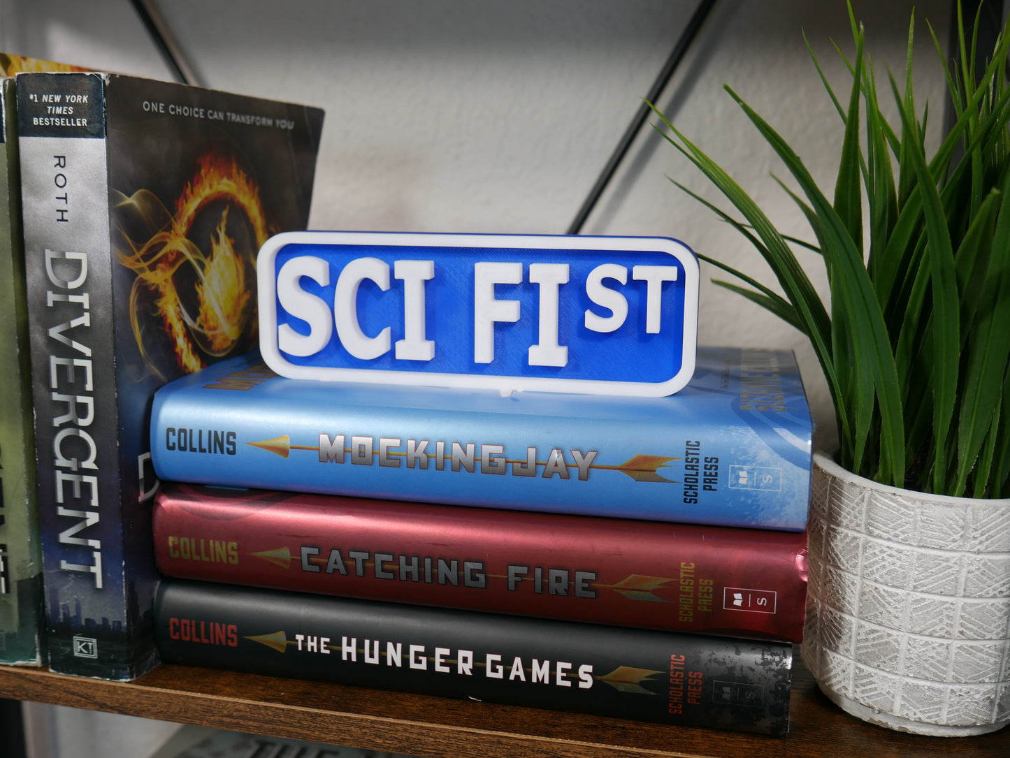 Bookish Book Genre Signs STL File for 3D Printing