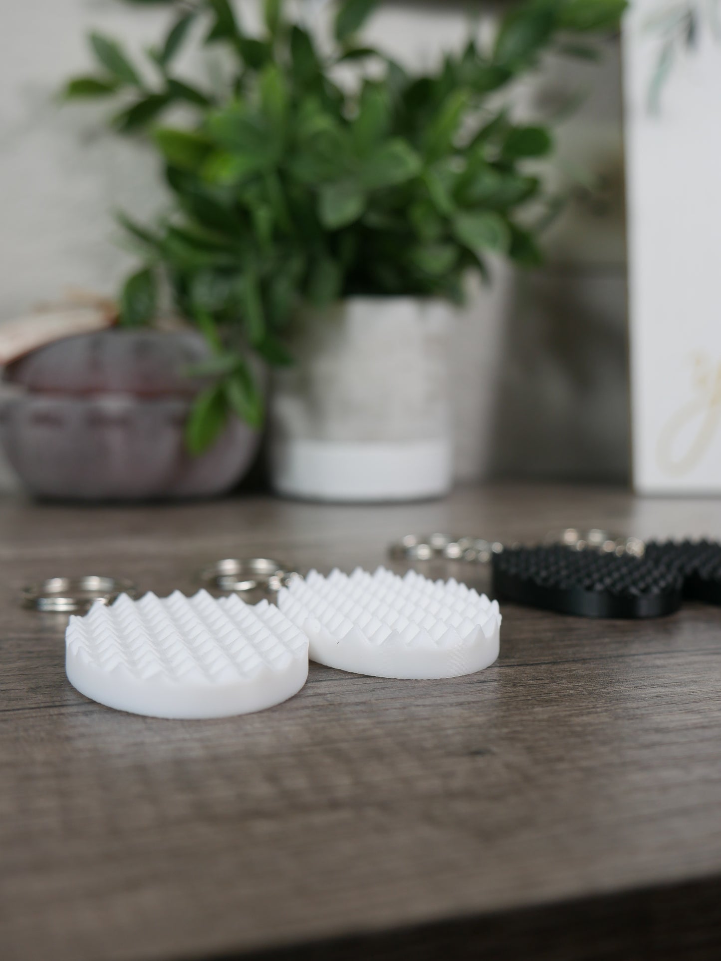 Spiky Pain Stim Fidget Toy Keychain STL File for 3D Printing