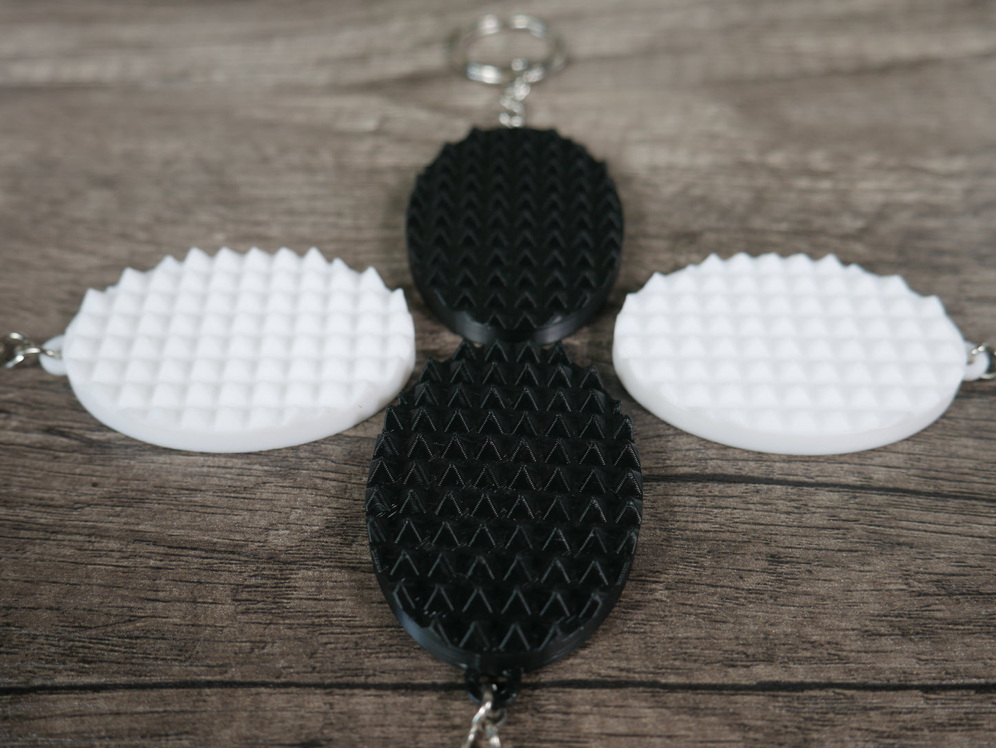 Spiky Pain Stim Fidget Toy Keychain STL File for 3D Printing
