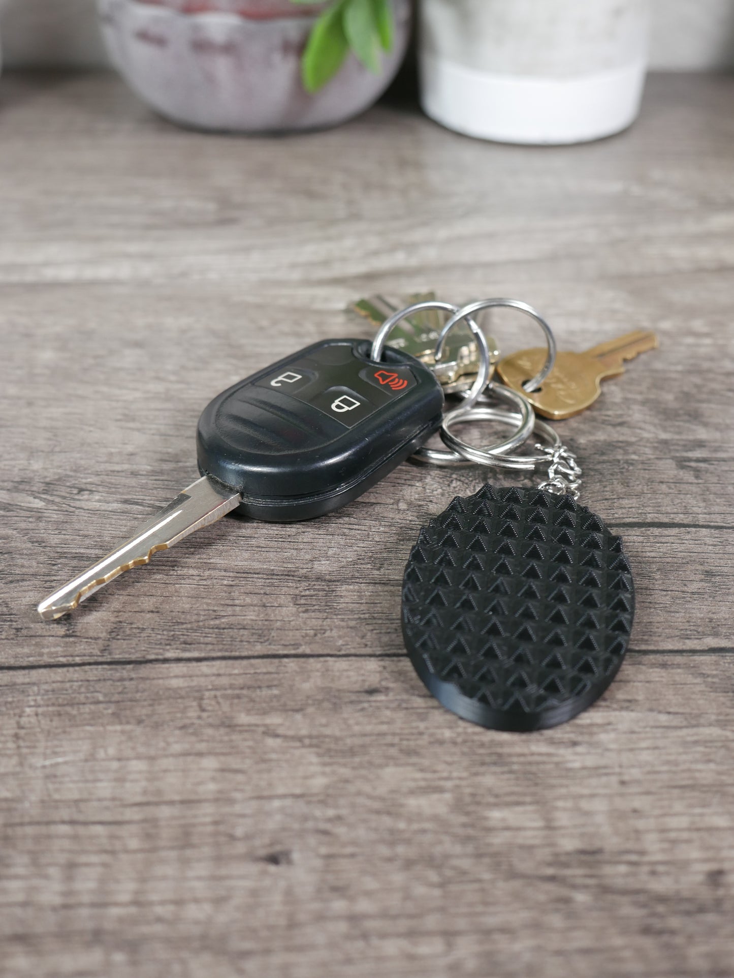 Spiky Pain Stim Fidget Toy Keychain STL File for 3D Printing