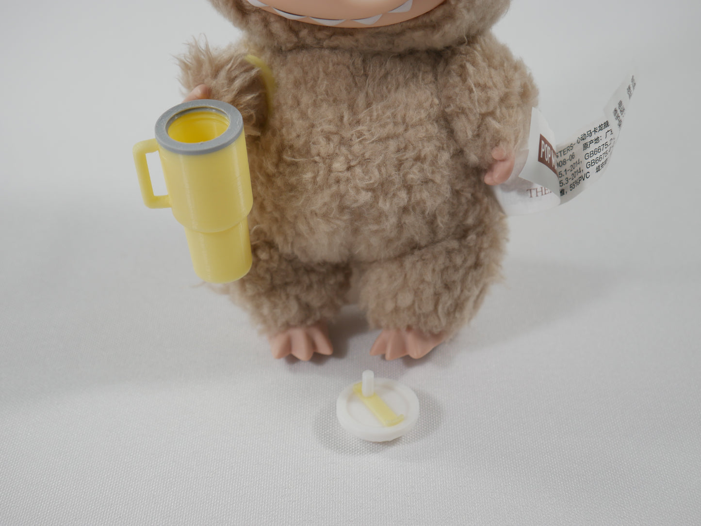 Mini Tumbler, 3D Printed Quencher Cup For Iconic Bubu Doll, Blind Box Figure Accessories, 40oz Tumbler Mug Water Jug