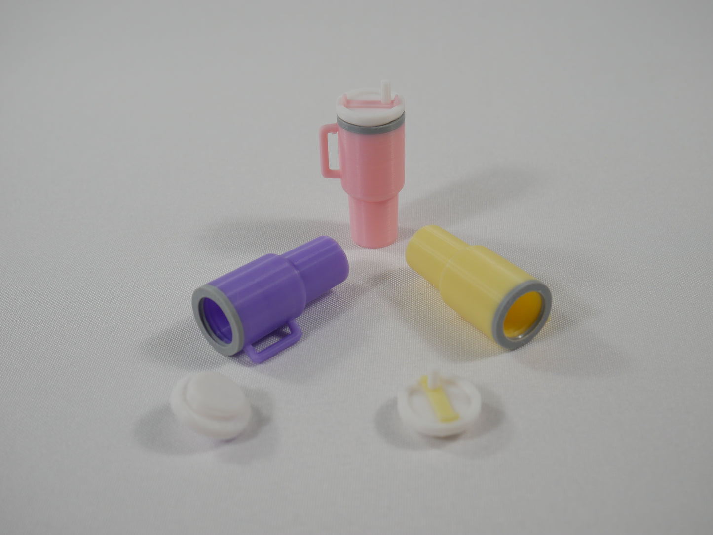 Mini Tumbler, 3D Printed Quencher Cup For Iconic Bubu Doll, Blind Box Figure Accessories, 40oz Tumbler Mug Water Jug