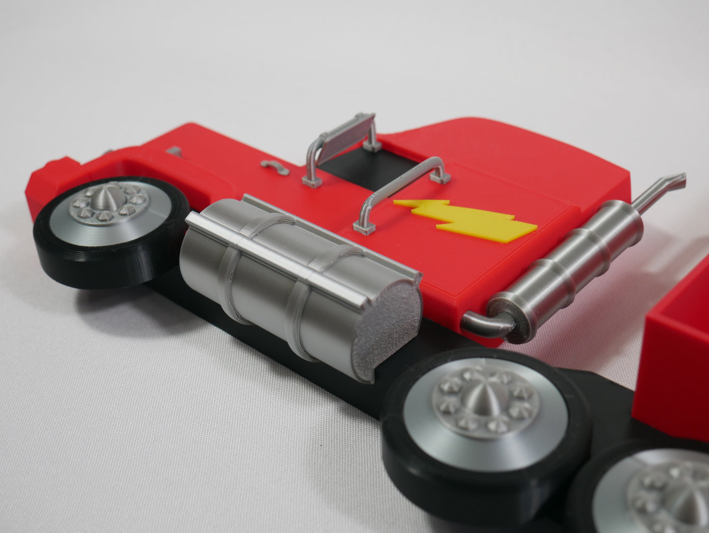 Mack Truck Toy Car Storage Shelf