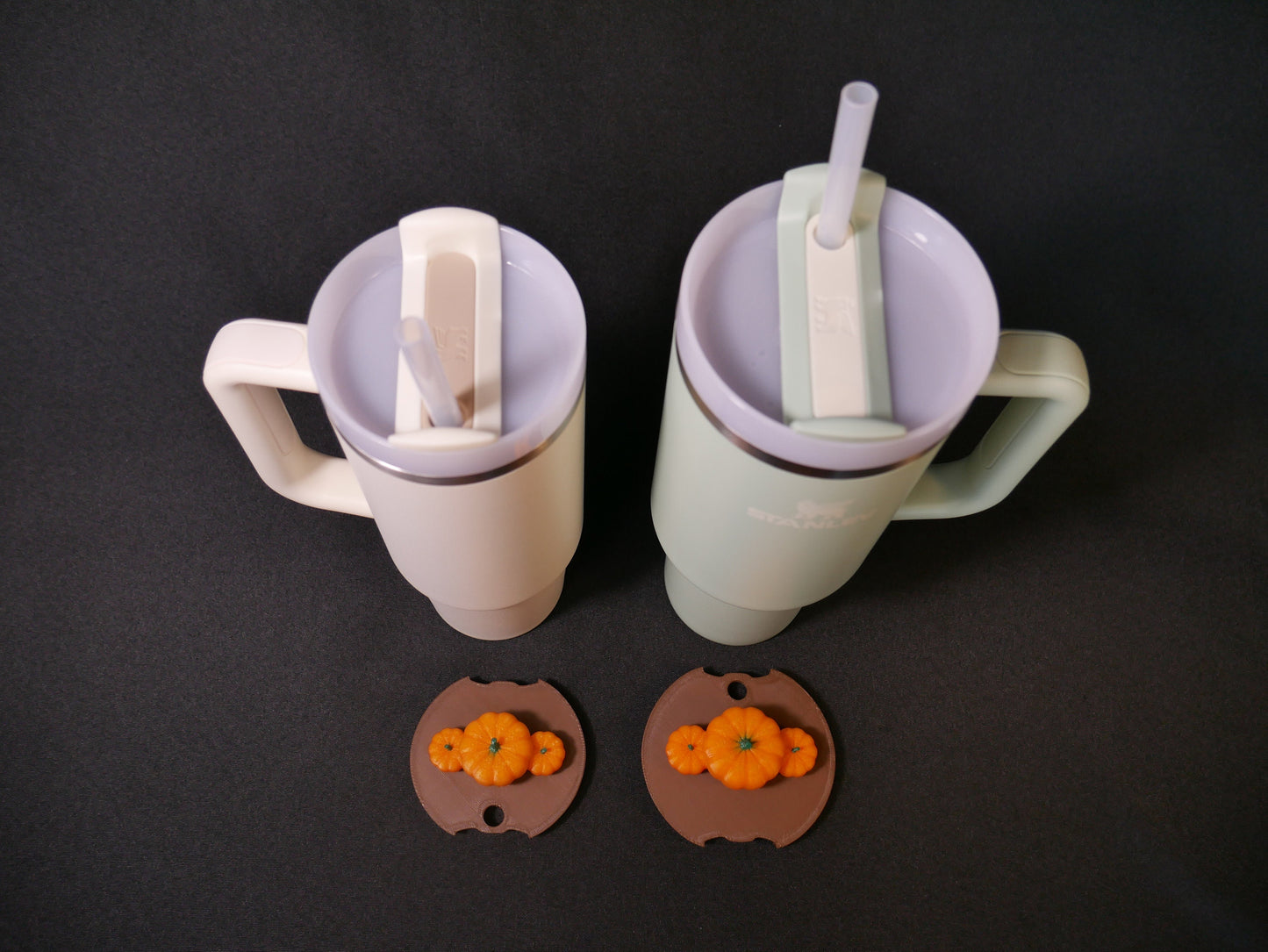 Pumpkin Trio Stanley Lid Topper