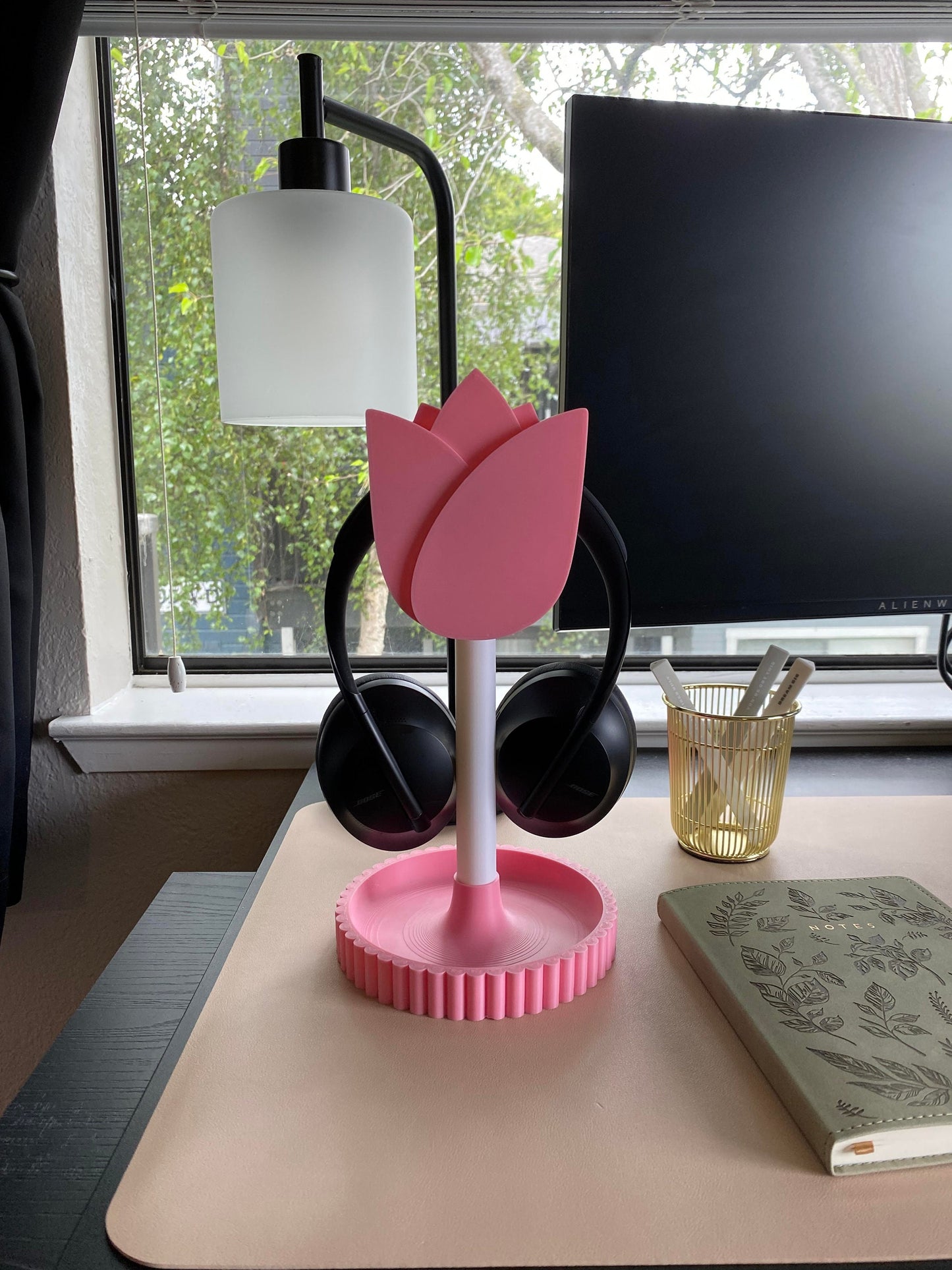 Universal Headphone Stand Base STL File for 3D Printing