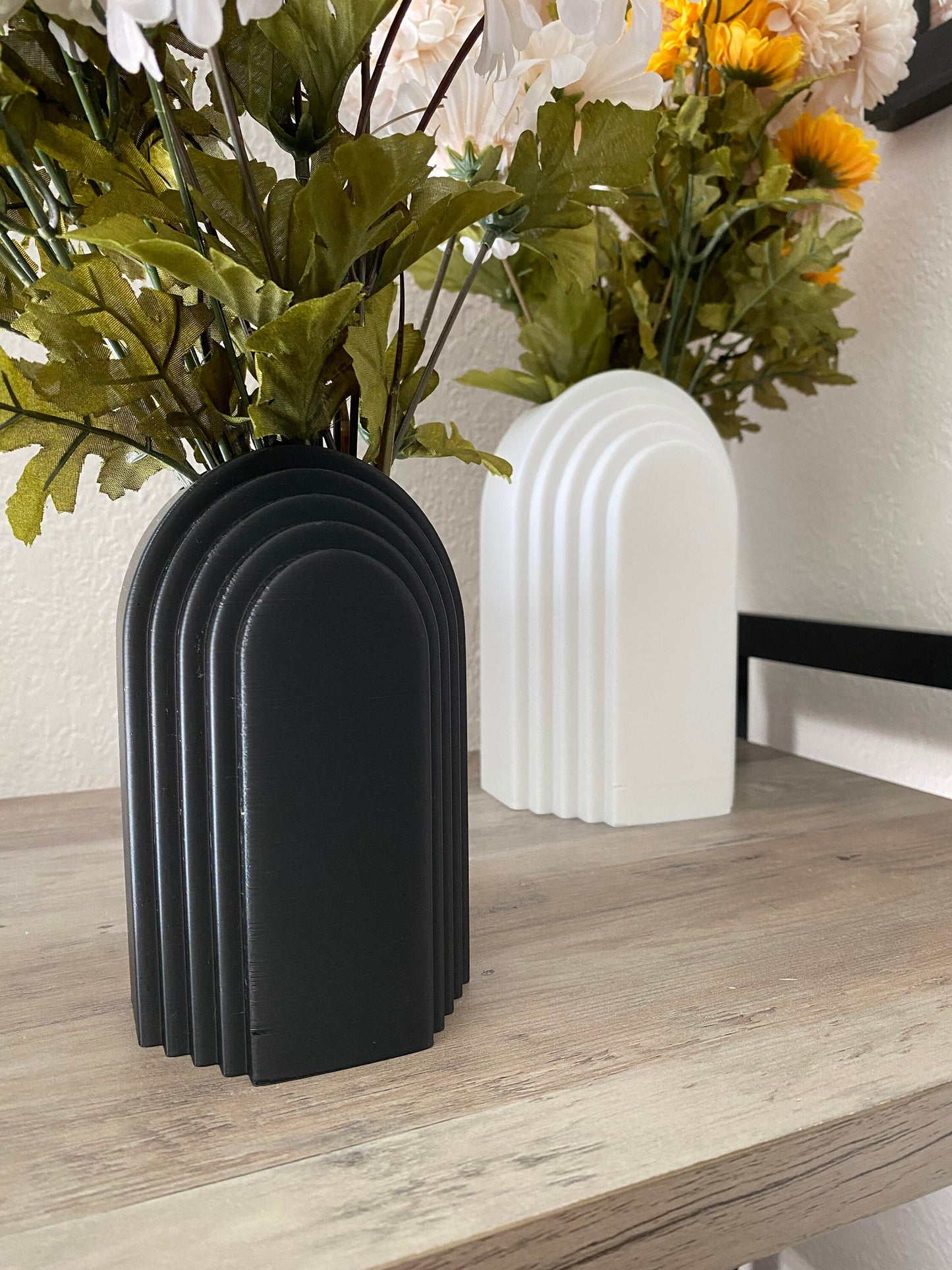 Minimalist Modern Vase Set STL File for 3D Printing