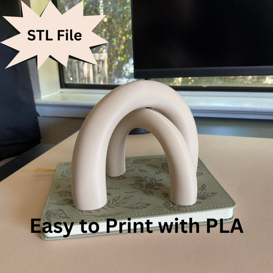 Contemporary Table Decor STL File For 3D Printing