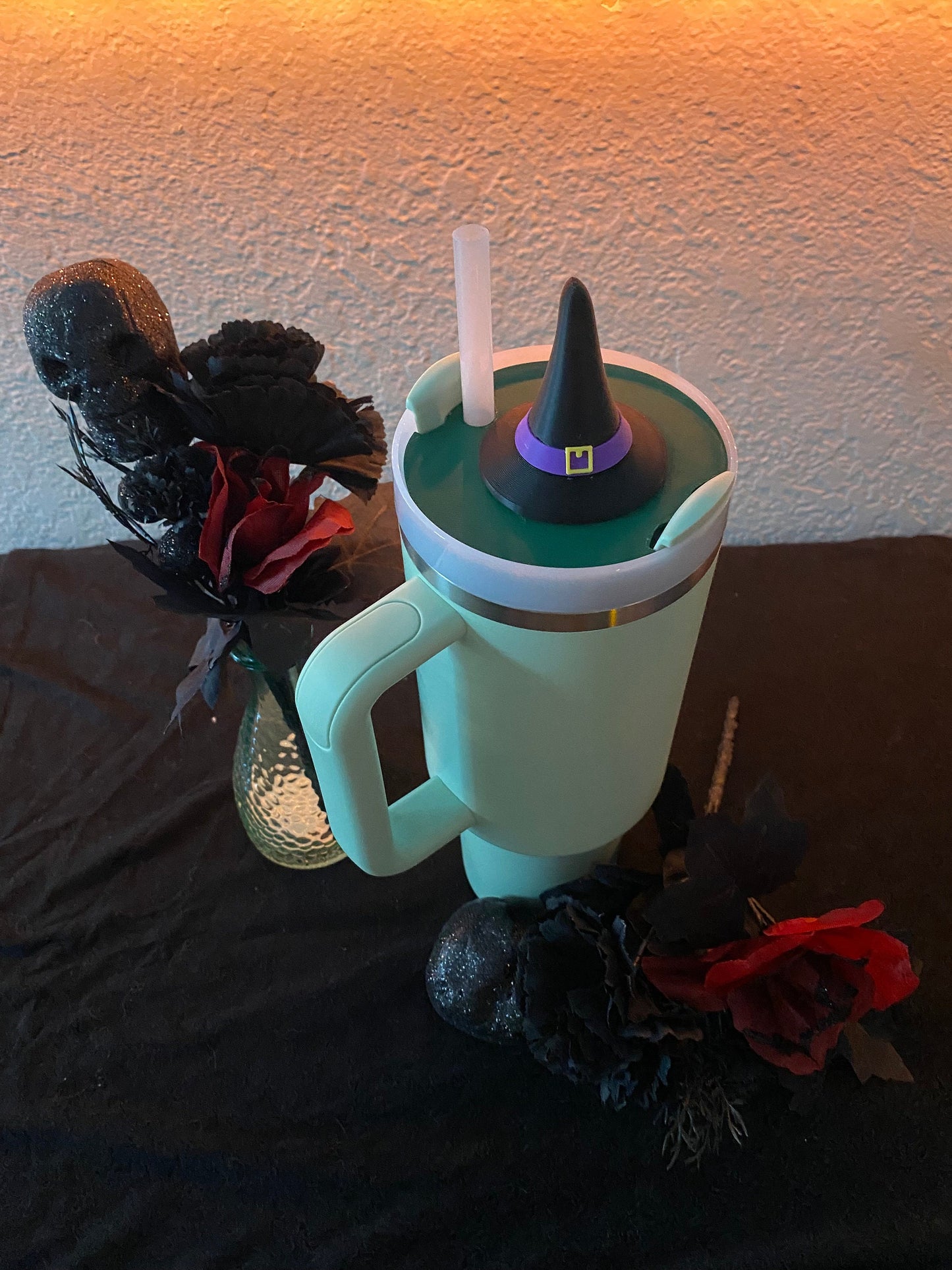 Halloween Witch Hat Stanley Cup Topper STL File For 3D Printing