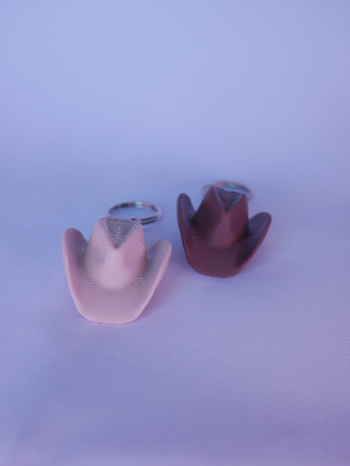 Cowboy Hat Keychain STL File For 3D Printing