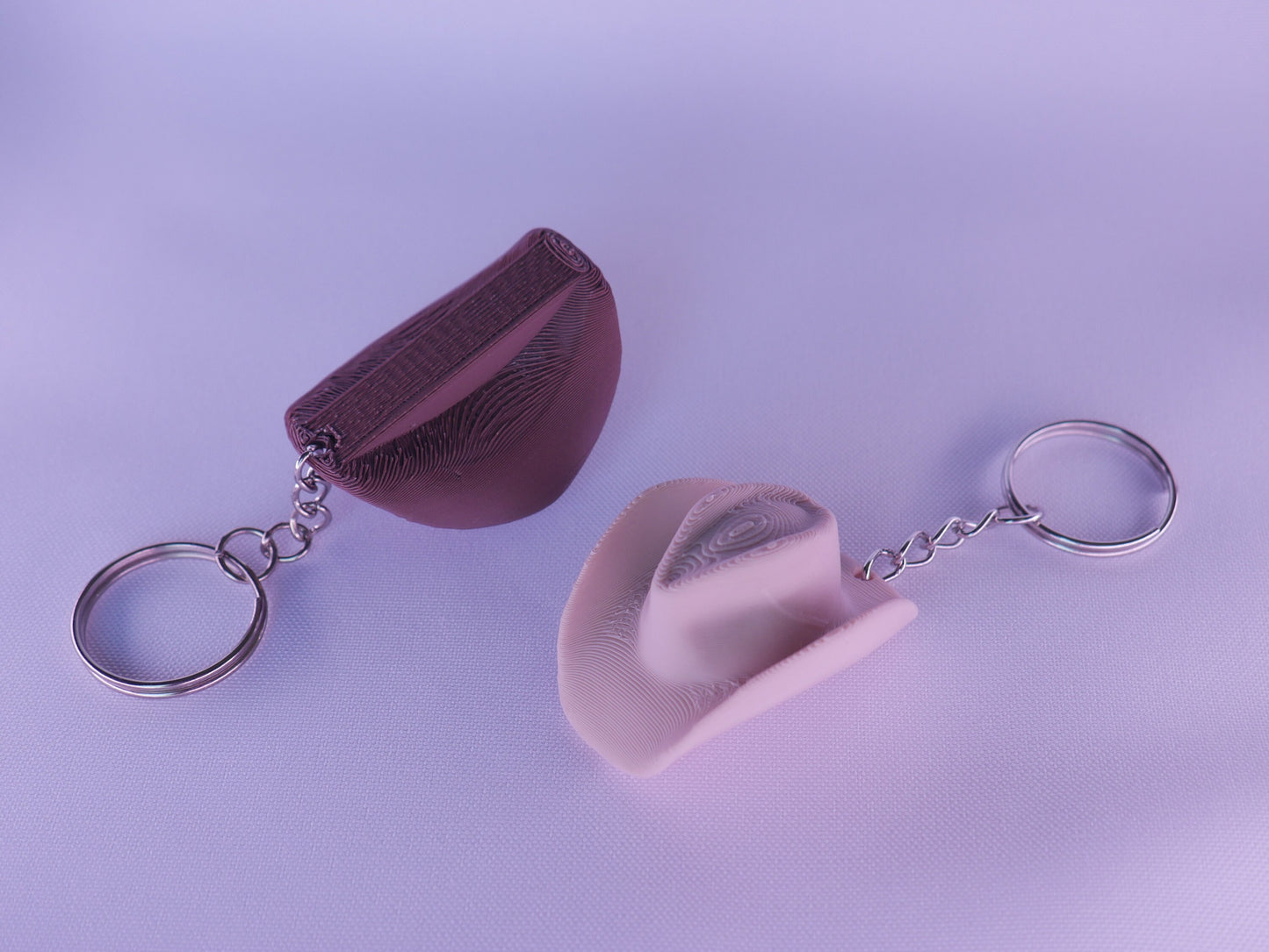 Cowboy Hat Keychain STL File For 3D Printing
