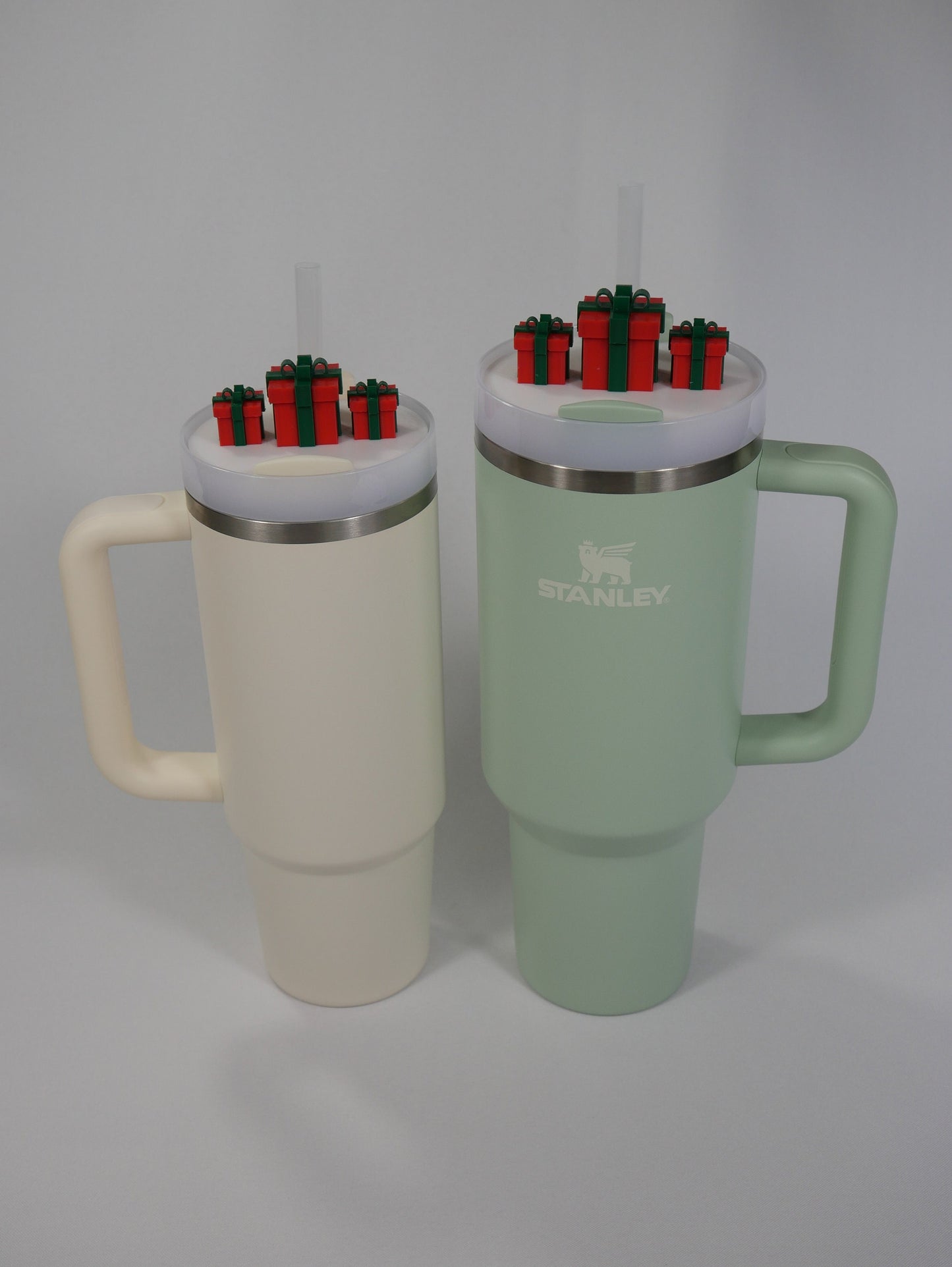 Christmas Present Trio Stanley Cup Topper STL File for 3D Printing