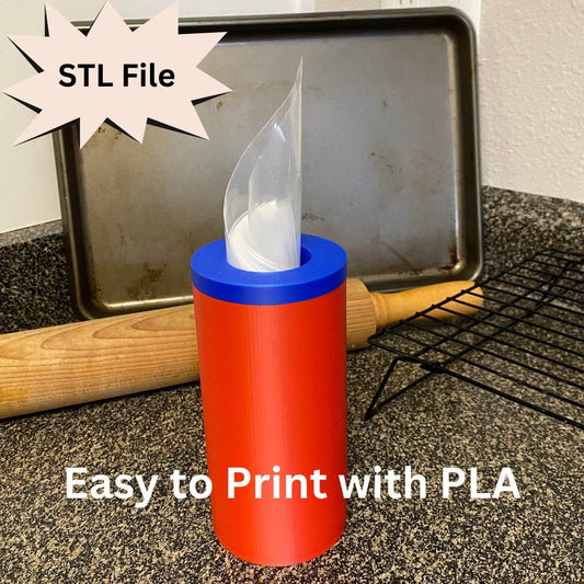 12 Inch Piping Bag Dispenser STL File for 3D Printing
