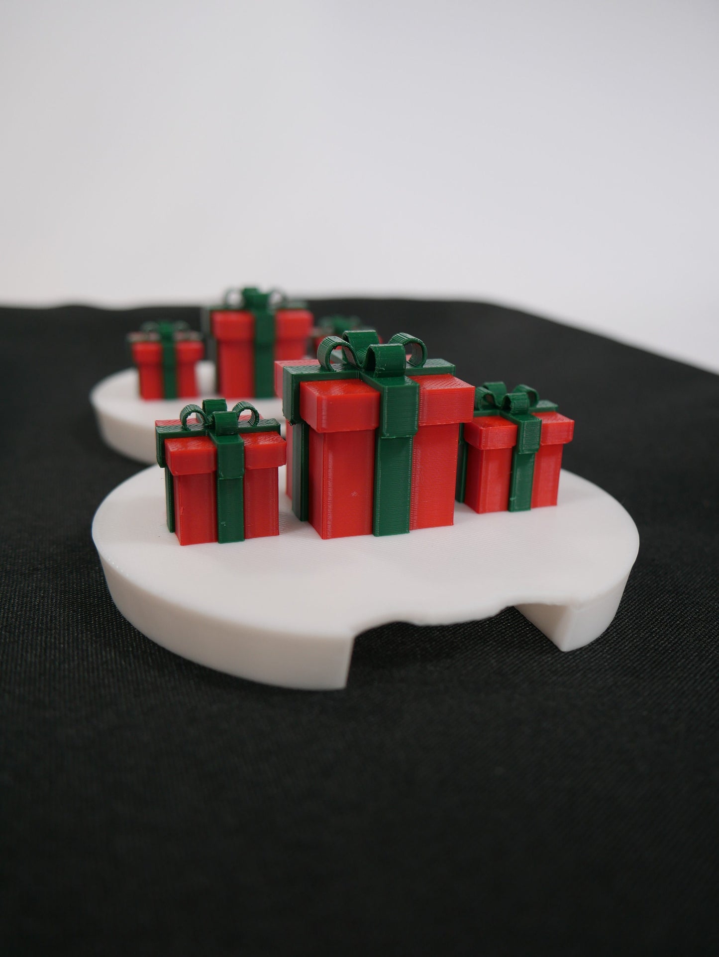 Christmas Present Trio Stanley Cup Topper STL File for 3D Printing